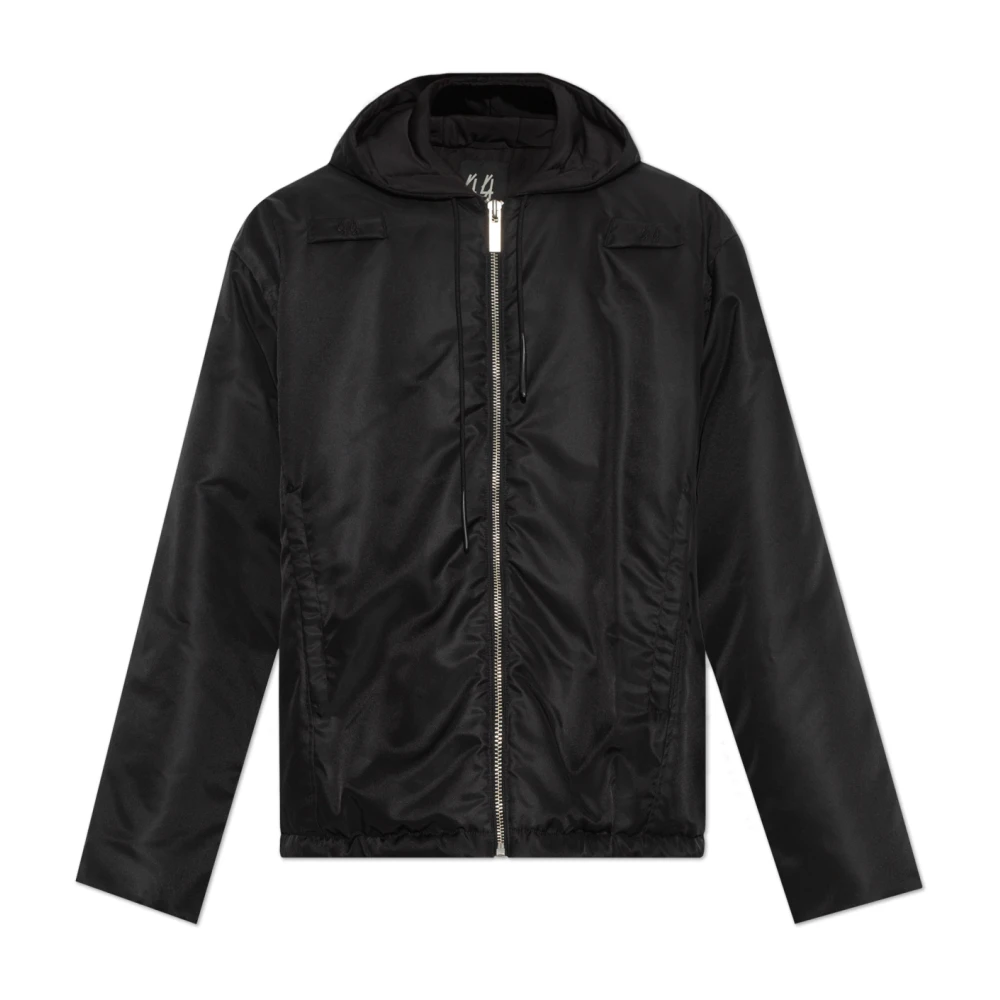 44 Label Group Capuchonjack Black Heren