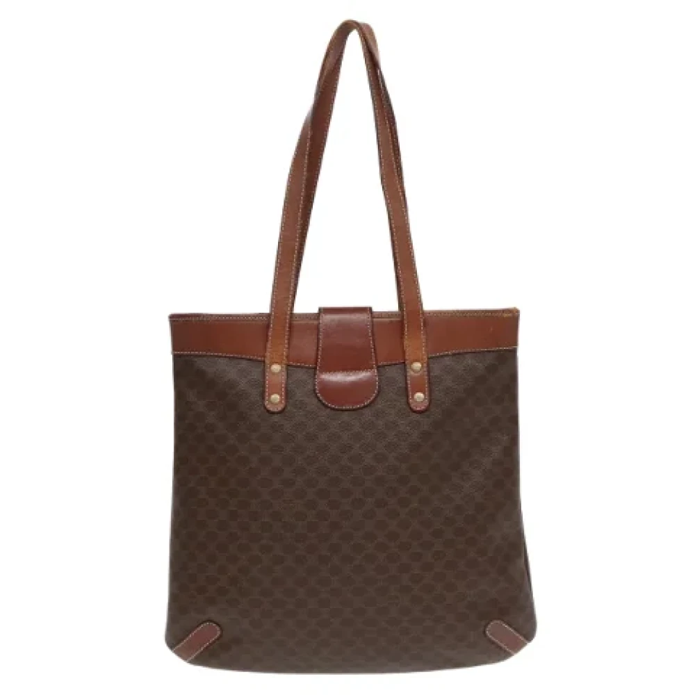 Celine Vintage Pre-owned Leather totes Brown Dames