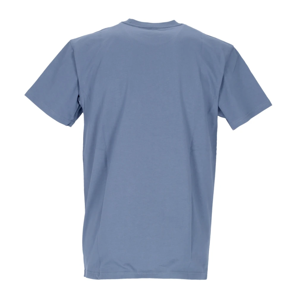 Carhartt WIP Chase T-Shirt in Storm Blauw Goud Blue Heren