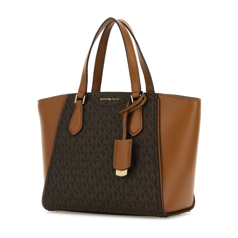 Michael Kors Taryn Bedrukte Canvas Handtas Multicolor Dames