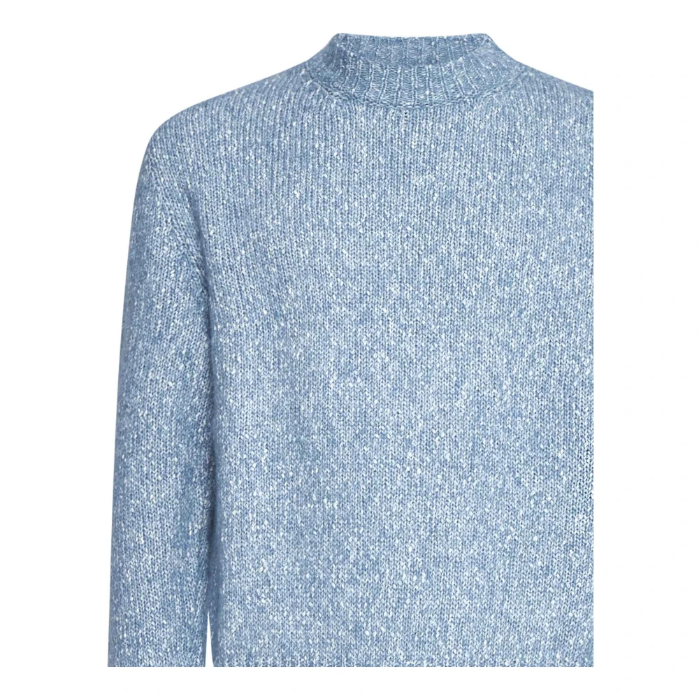Lardini Heldere Blauwe Trui Blue Heren