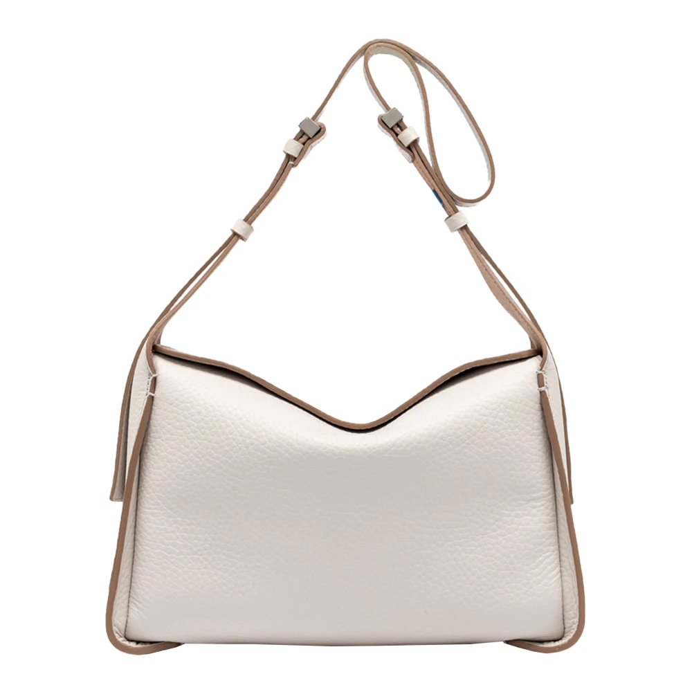 Gianni Chiarini Schoudertas met magnetische klep White Dames