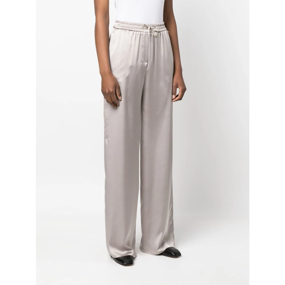Herno Rechte Trekkoordbroek Gray Dames