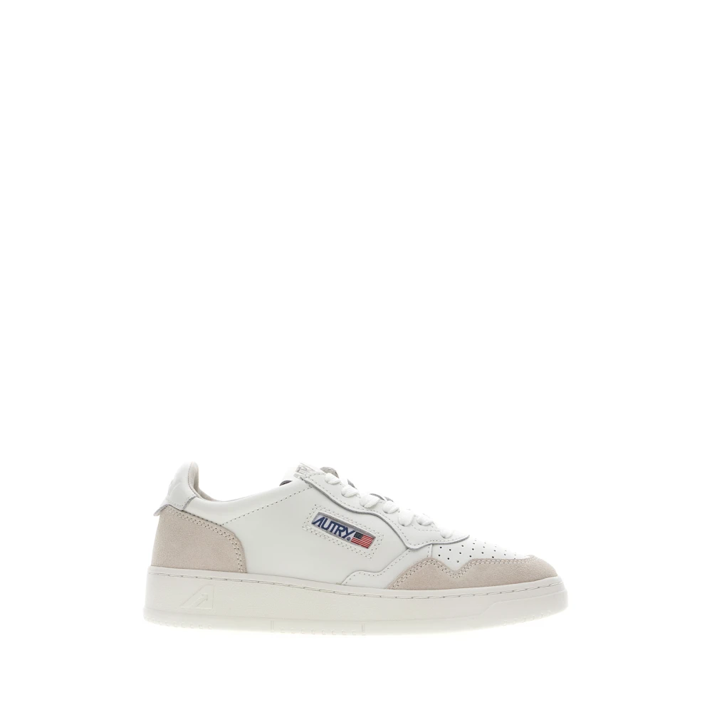 Autry White Sneakers, Female, 7 Uk, Medalist Low