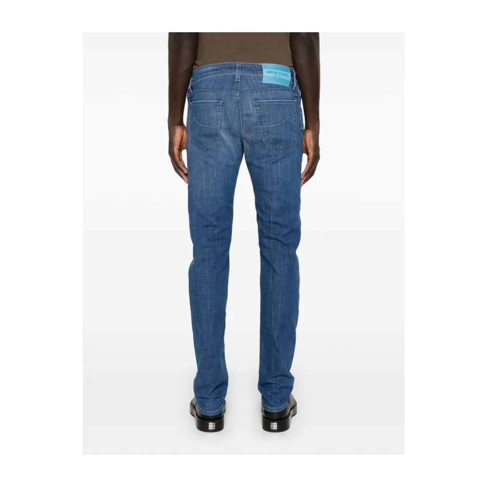 Jacob Cohën Slim Bard Indigo Jeans Blue Heren