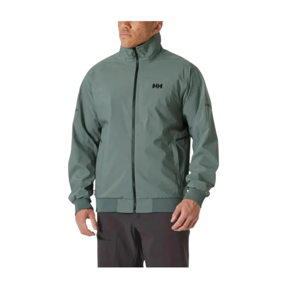 Helly Hansen, Light Jackets, male, Green, M, Waterproof Bomber Racing Jacket