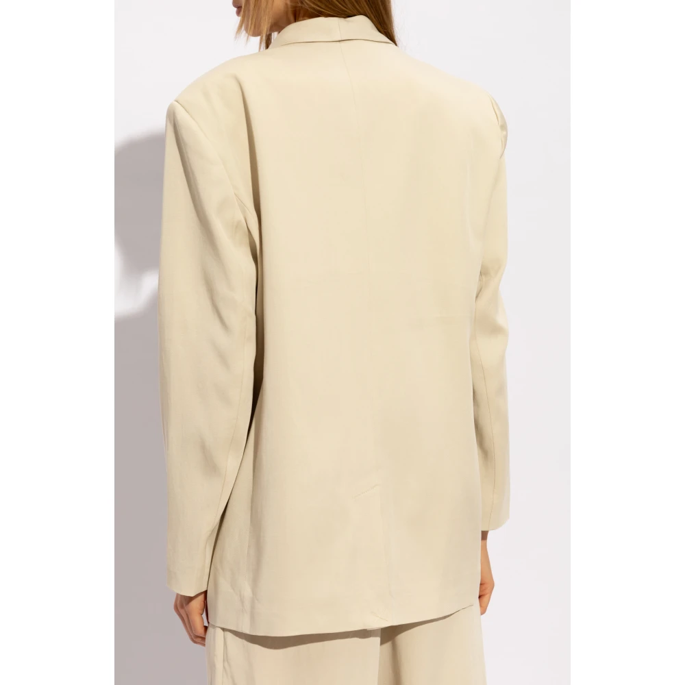 Munthe Kliomi single-breasted blazer Beige Dames
