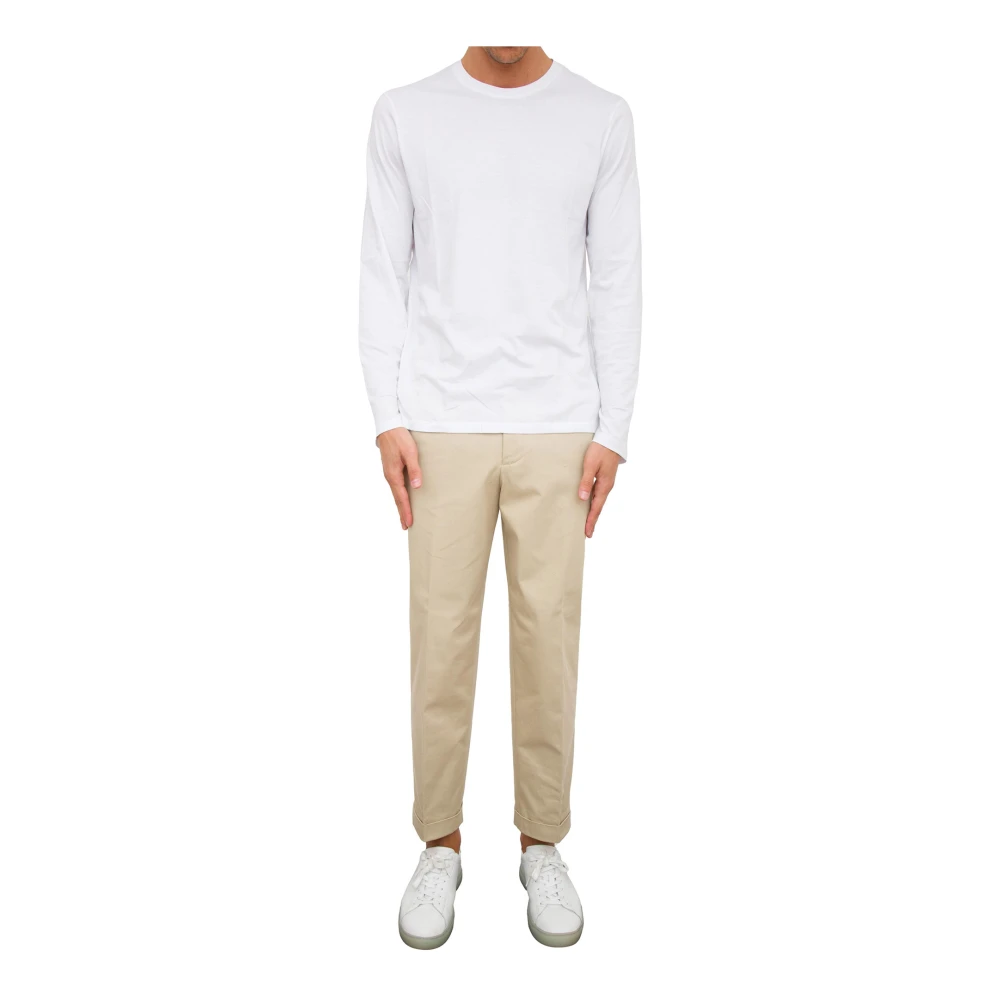 ETRO Beige Broek met Omslagtaille Beige Heren