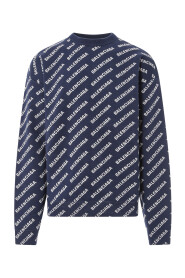 Blaue AW23 Strickwaren für Herren