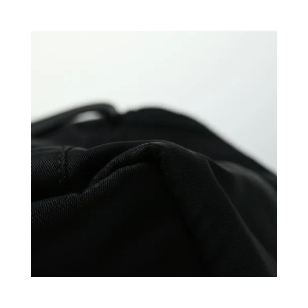Prada Vintage Pre-owned Nylon home-office Black Dames