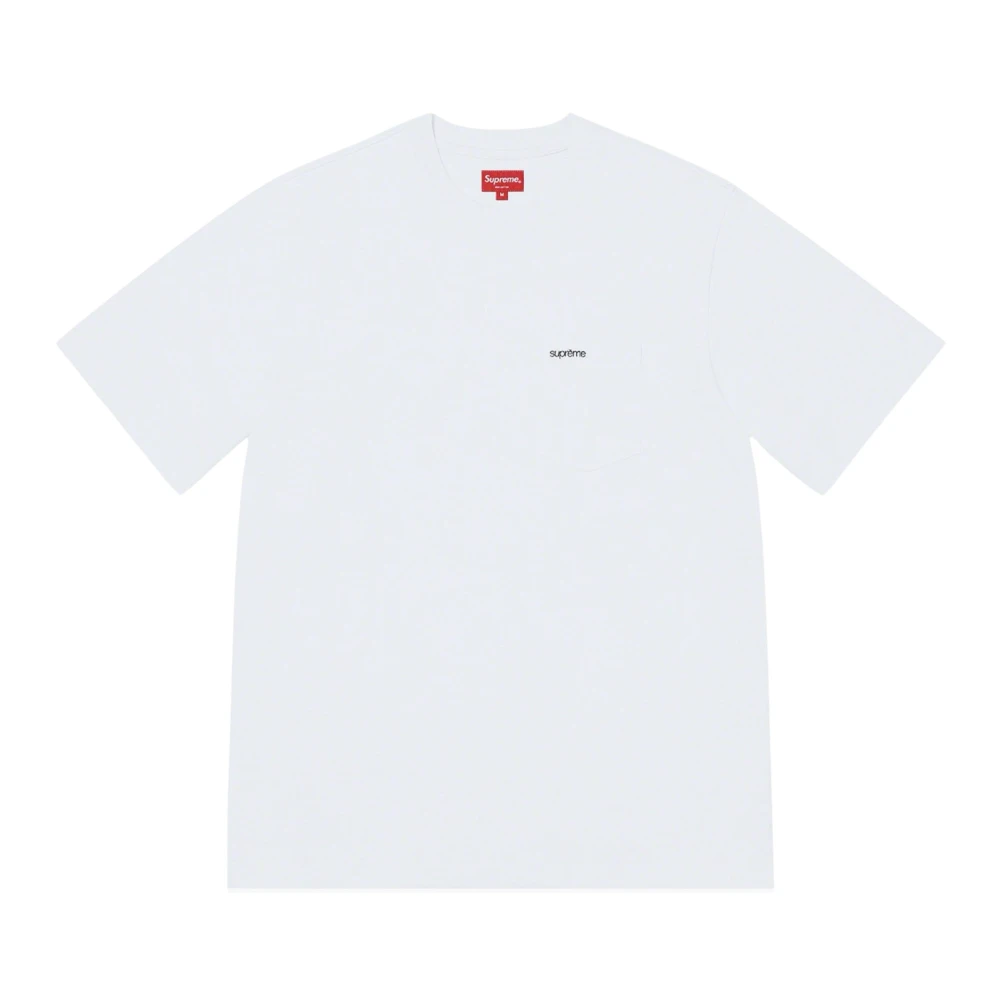 Supreme Beperkte Oplage Witte Zak T-shirt White Heren