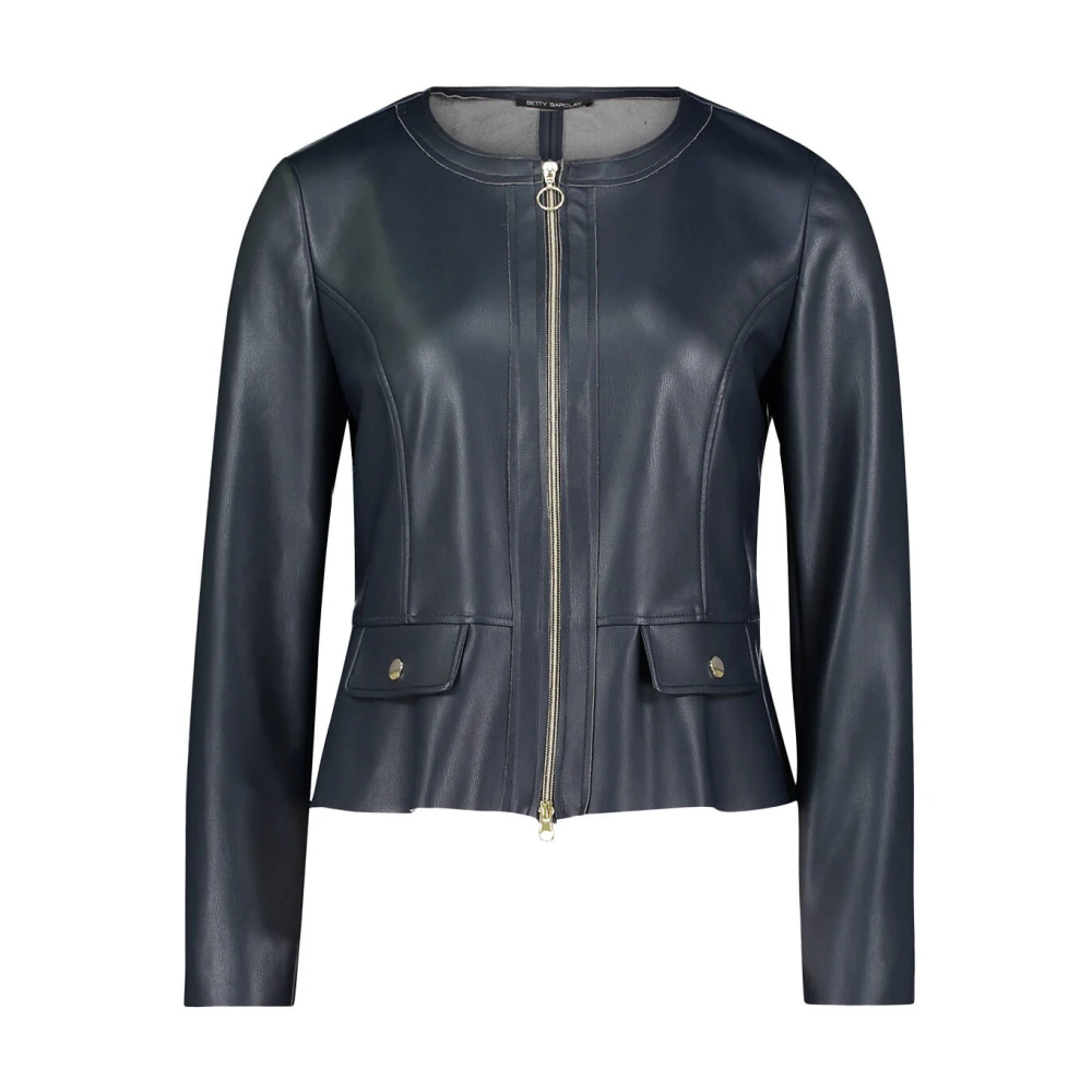 Betty Barclay Korte Blazerjas 1 1 Arm Blue Dames