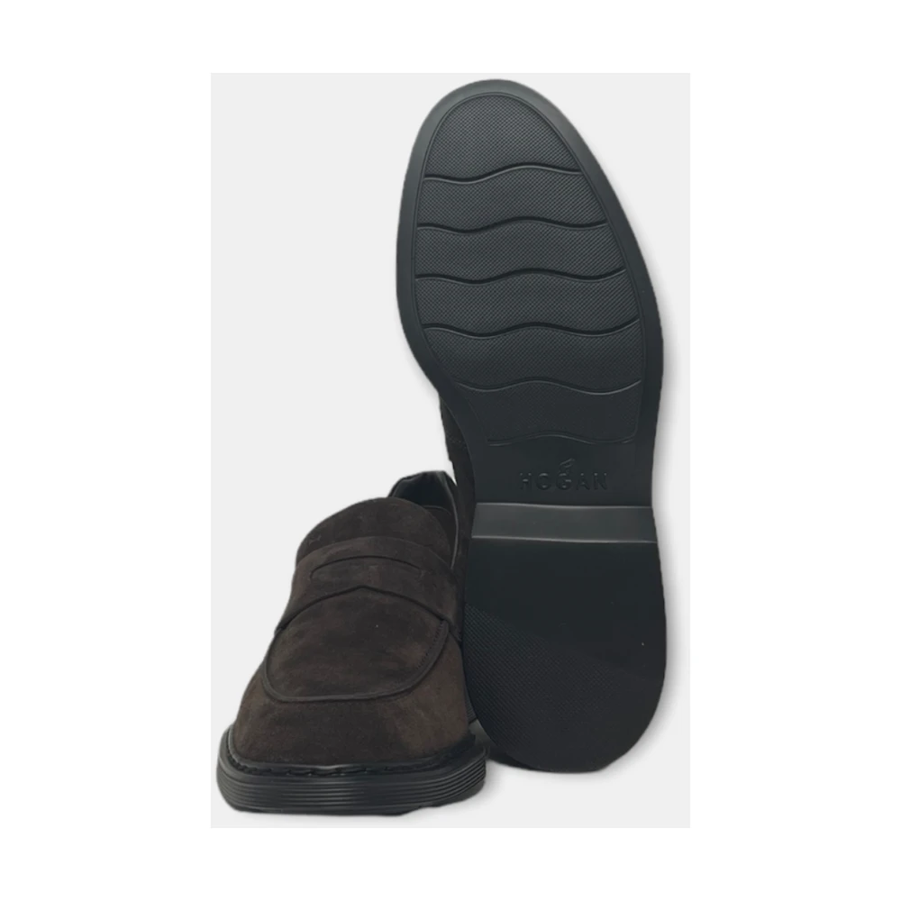 Hogan Elegante en comfortabele mocassins voor heren Black Heren