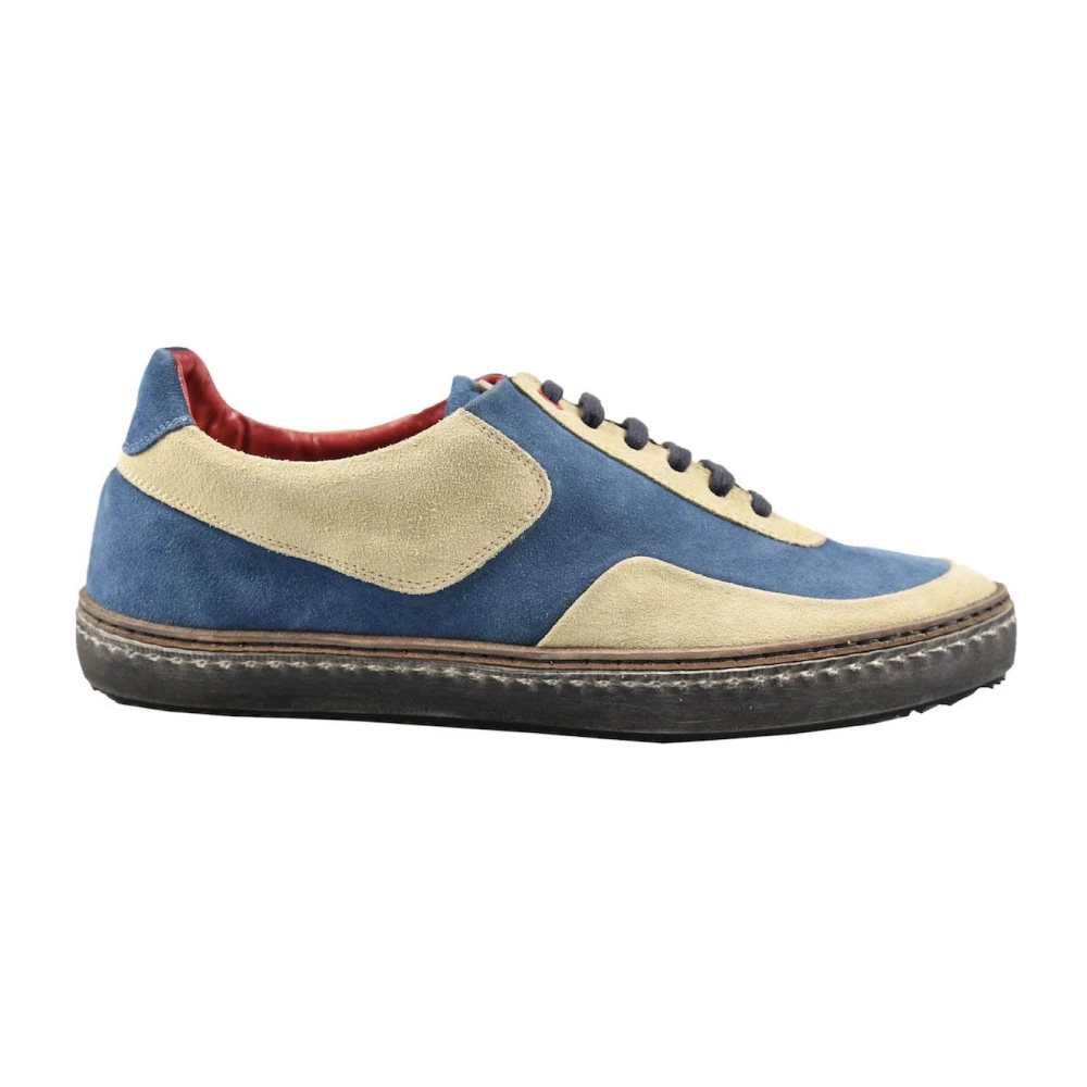 Kiton Sneakers Regular Solid 100% Handmade Heren Schoenen Veelkleurig Multicolor