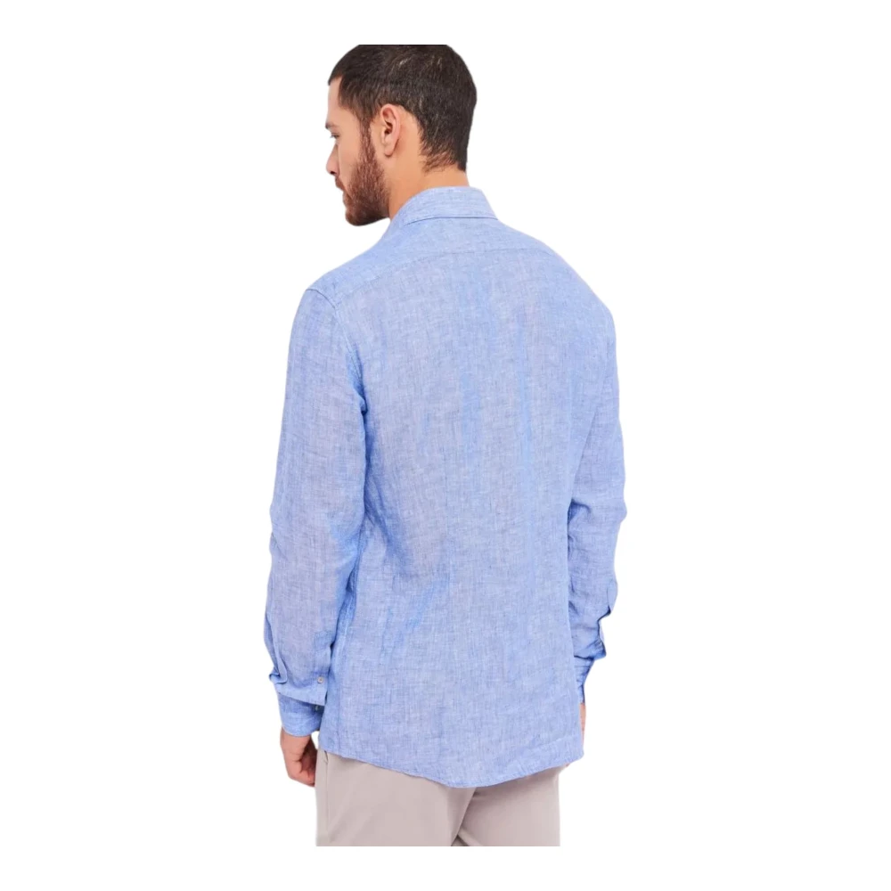 Gaudi Lange mouwen shirt Blue Heren