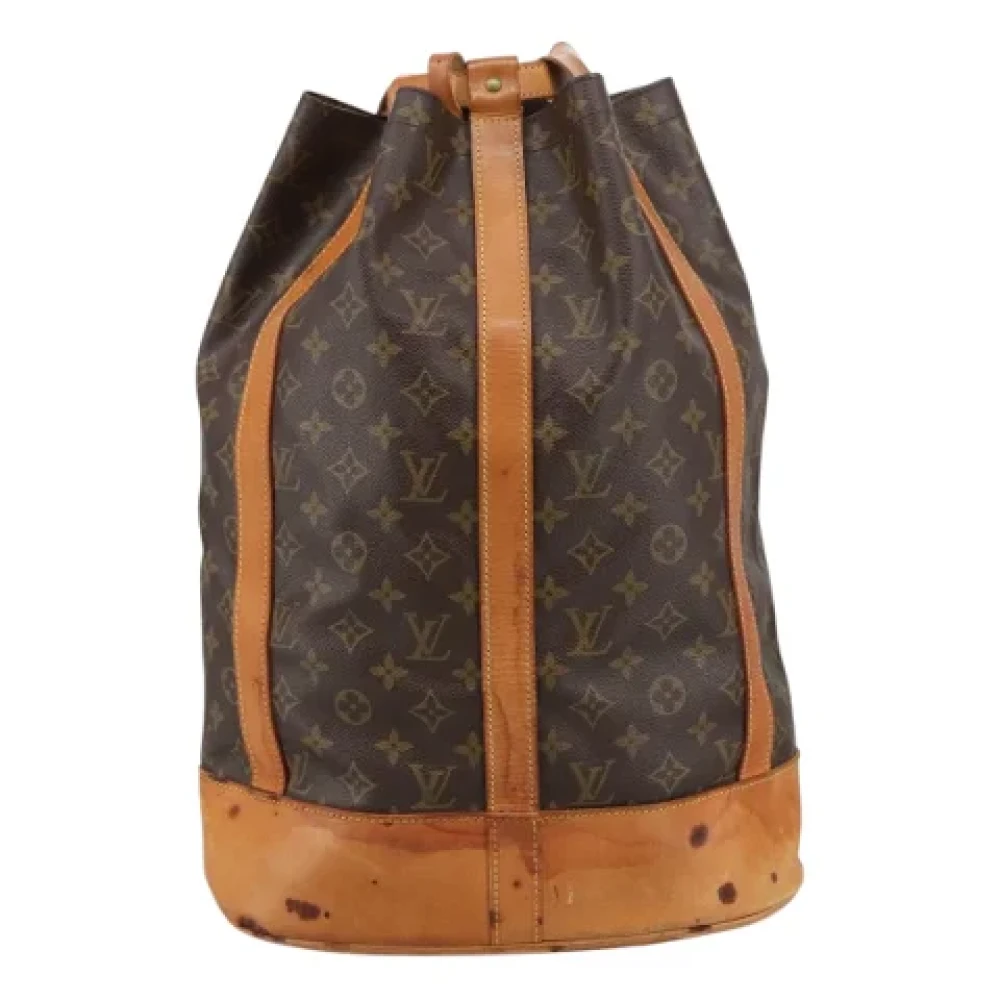 Louis Vuitton Vintage Pre-owned Canvas louis-vuitton-bags Brown Dames