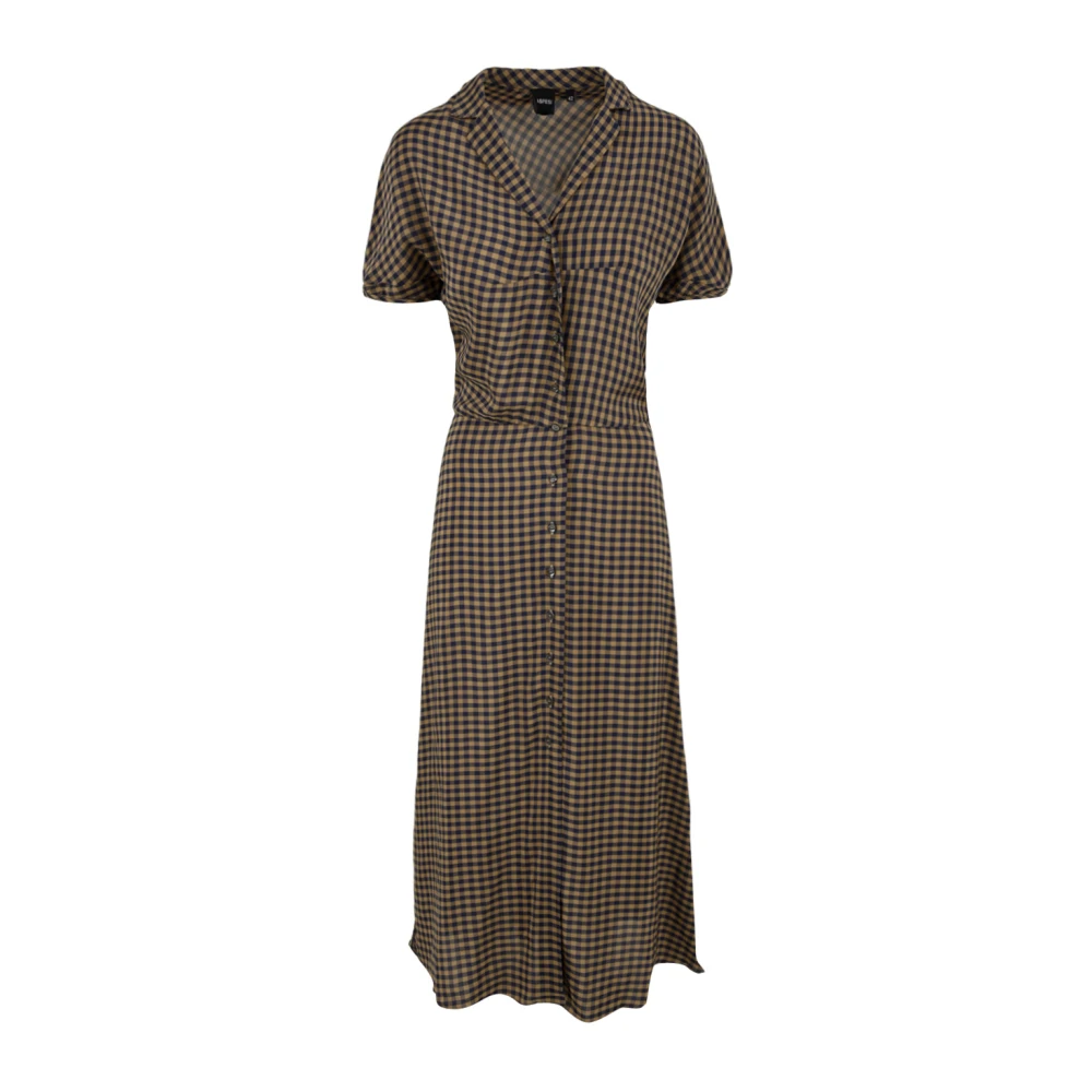 Aspesi Overhemdjurk Beige Dames