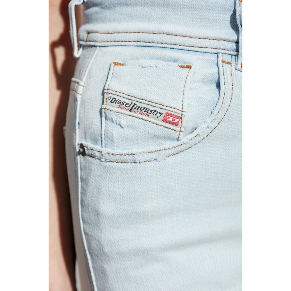 Diesel Jeans 1984 Slandy-High in super skinny stijl Blue Dames