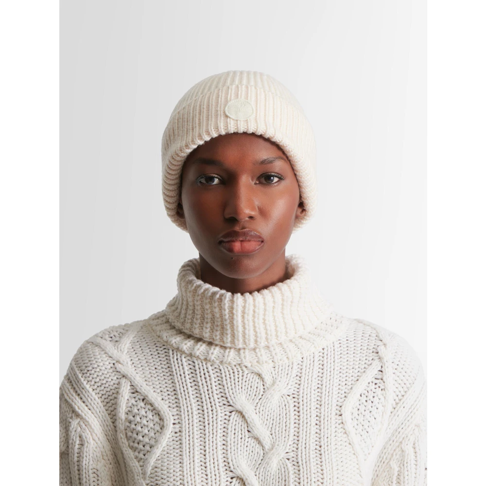 Fusalp Gebreide Beanie Beige Unisex