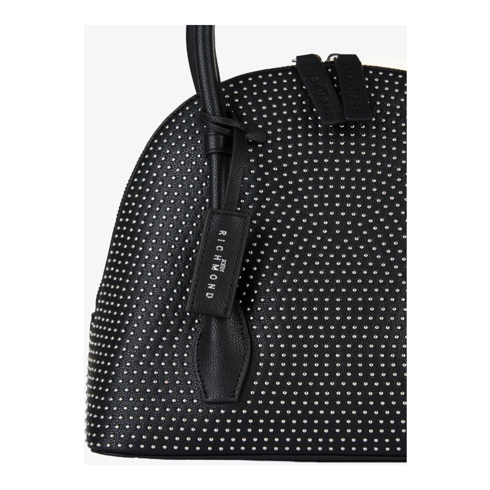 John Richmond Shopper met stijve handvatten Black Dames