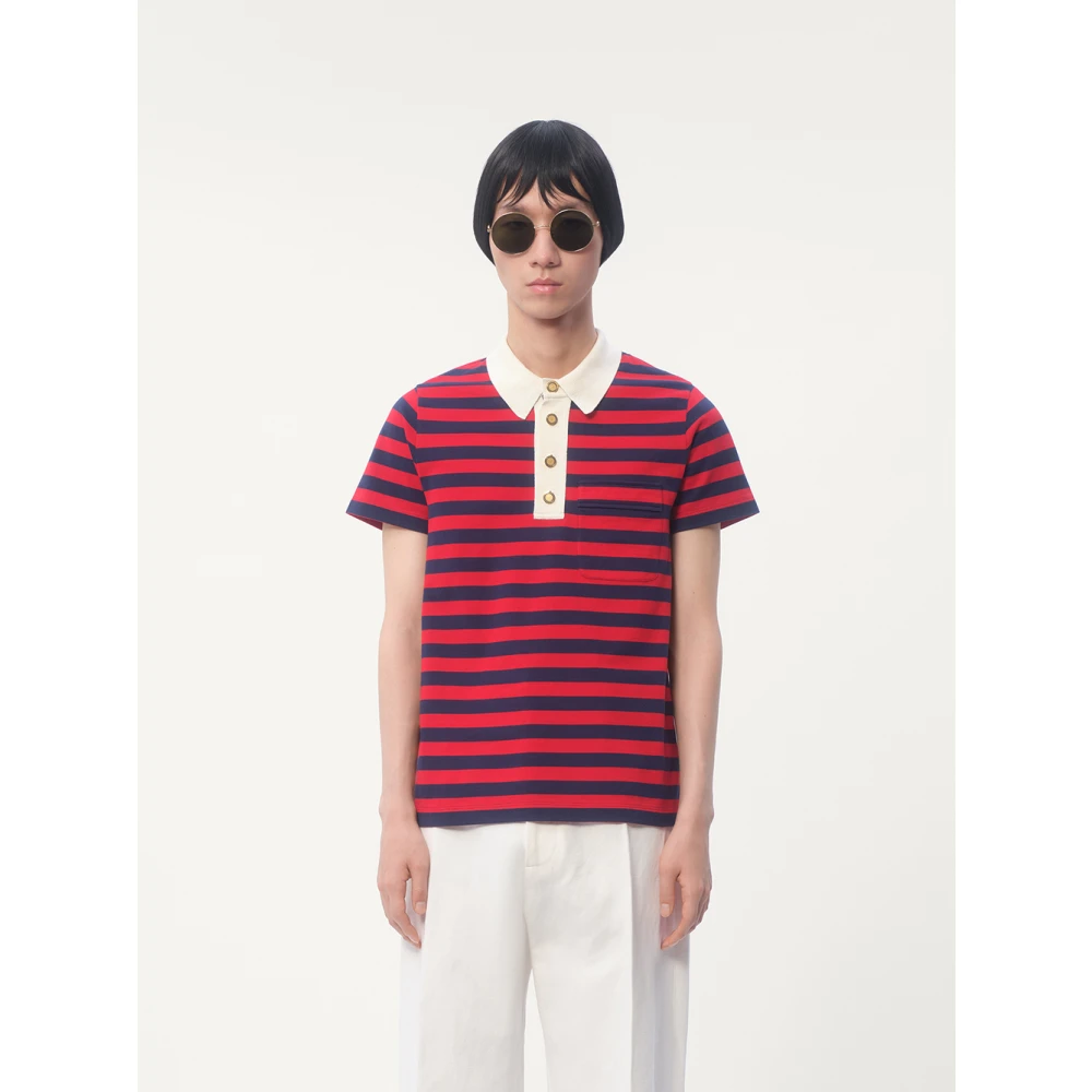 Valentino Garavani MultiColour Polo Kraag T-shirts en Polo's Multicolor Heren