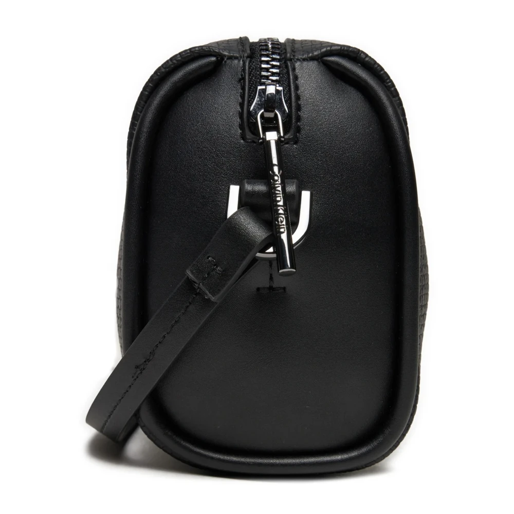 Calvin Klein Jeans Verfijnde cameratas met vlecht Black Dames