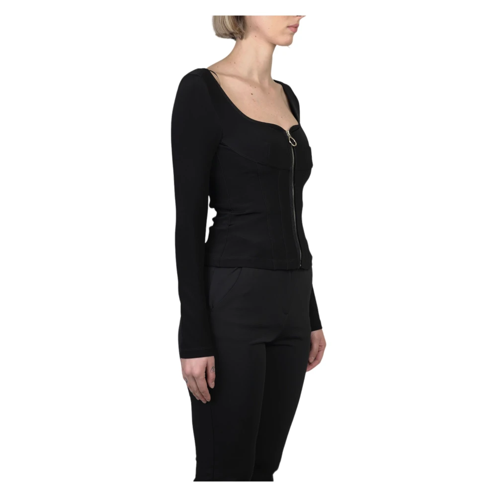 pinko Neopreen Ritsjas Energico Stijl Black Dames