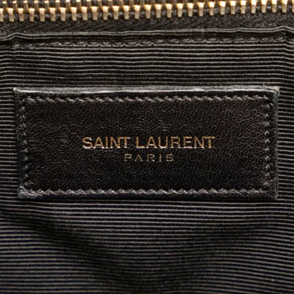 Saint Laurent Vintage Pre-owned Leather shoulder-bags Red Dames