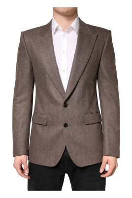 Stripes Single Breasted Blazer