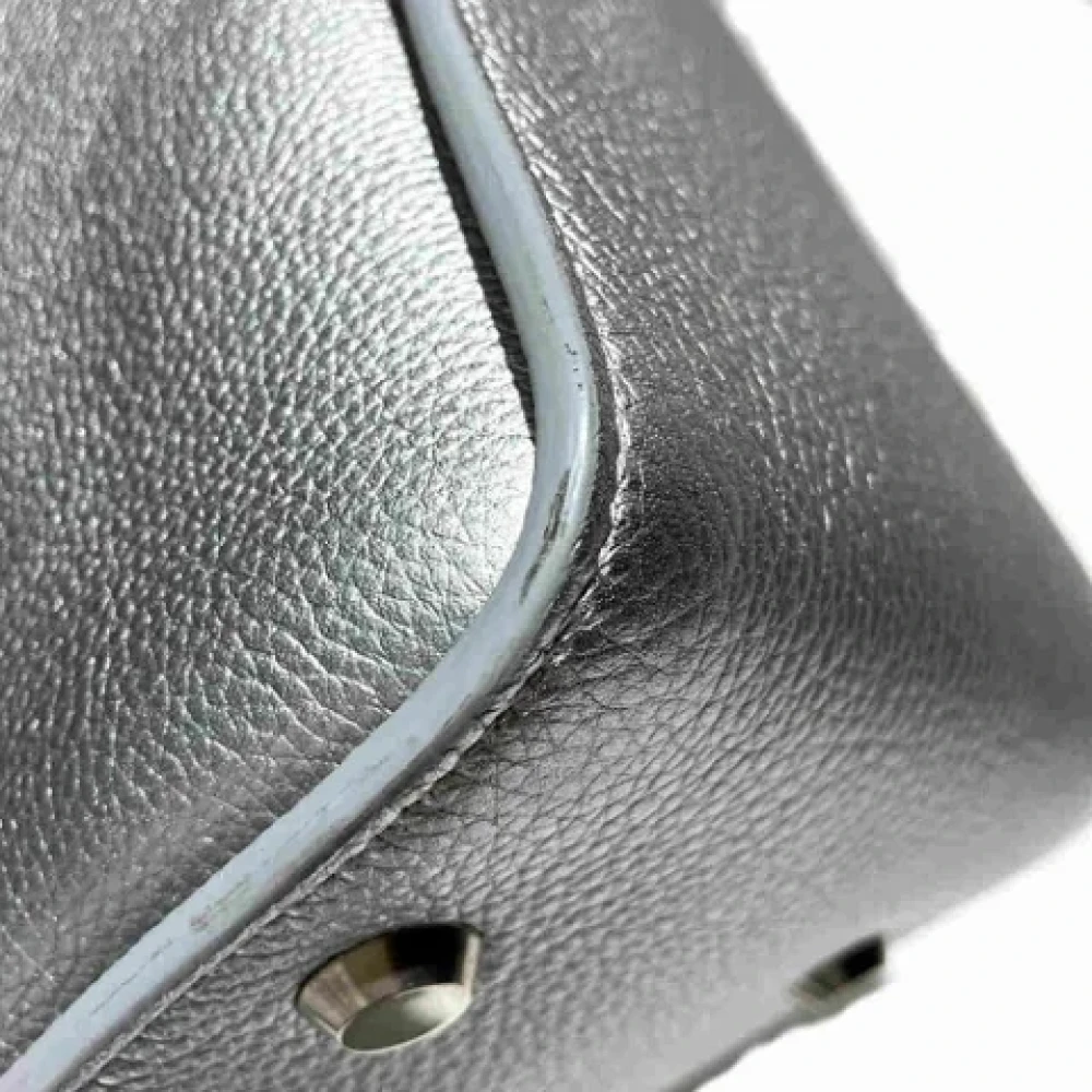 Balenciaga Vintage Pre-owned Leather balenciaga-bags Gray Dames