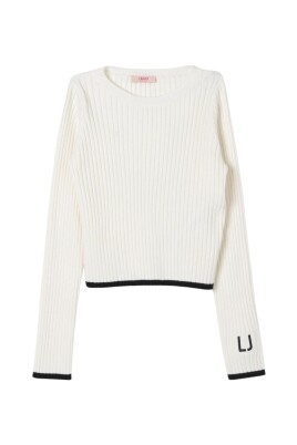 black-ribbed-knit-sweater