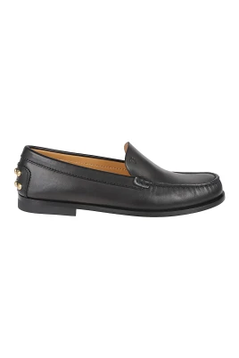 Loafers med metalldetaljer