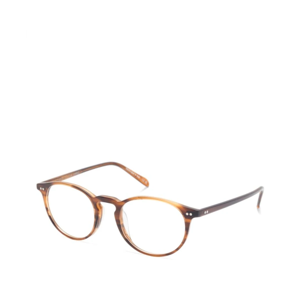 Oliver Peoples Unisex Brown Glasses, 49 Mm, Riley-R Optical Frame