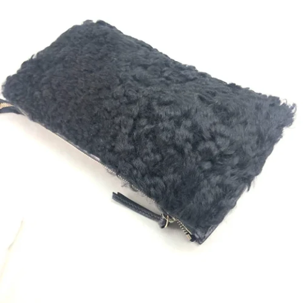 Balenciaga Vintage Pre-owned Fabric clutches Black Dames
