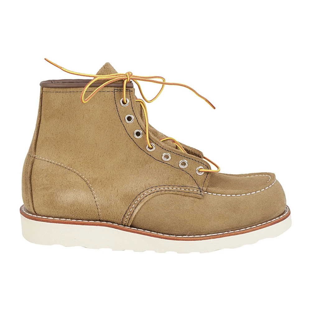 Red Wing Shoes Green Lace-Up Boots, Male, 6 Uk, Lace-Up Boots