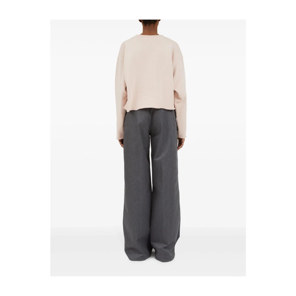 Maison Margiela Bruine Sweatshirt Aw24 Damesmode Beige Dames