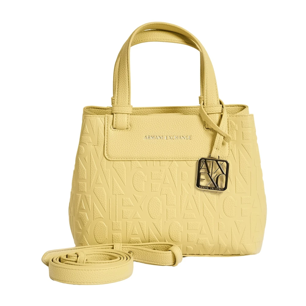Armani Exchange Donna Giallo Borse, Taglia Unica, New,