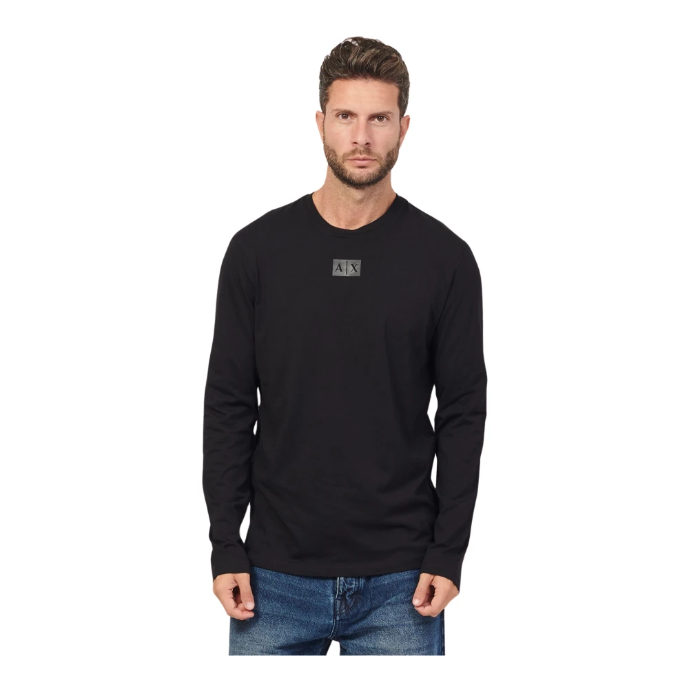 Armani Exchange Sweatshirts Black Heren