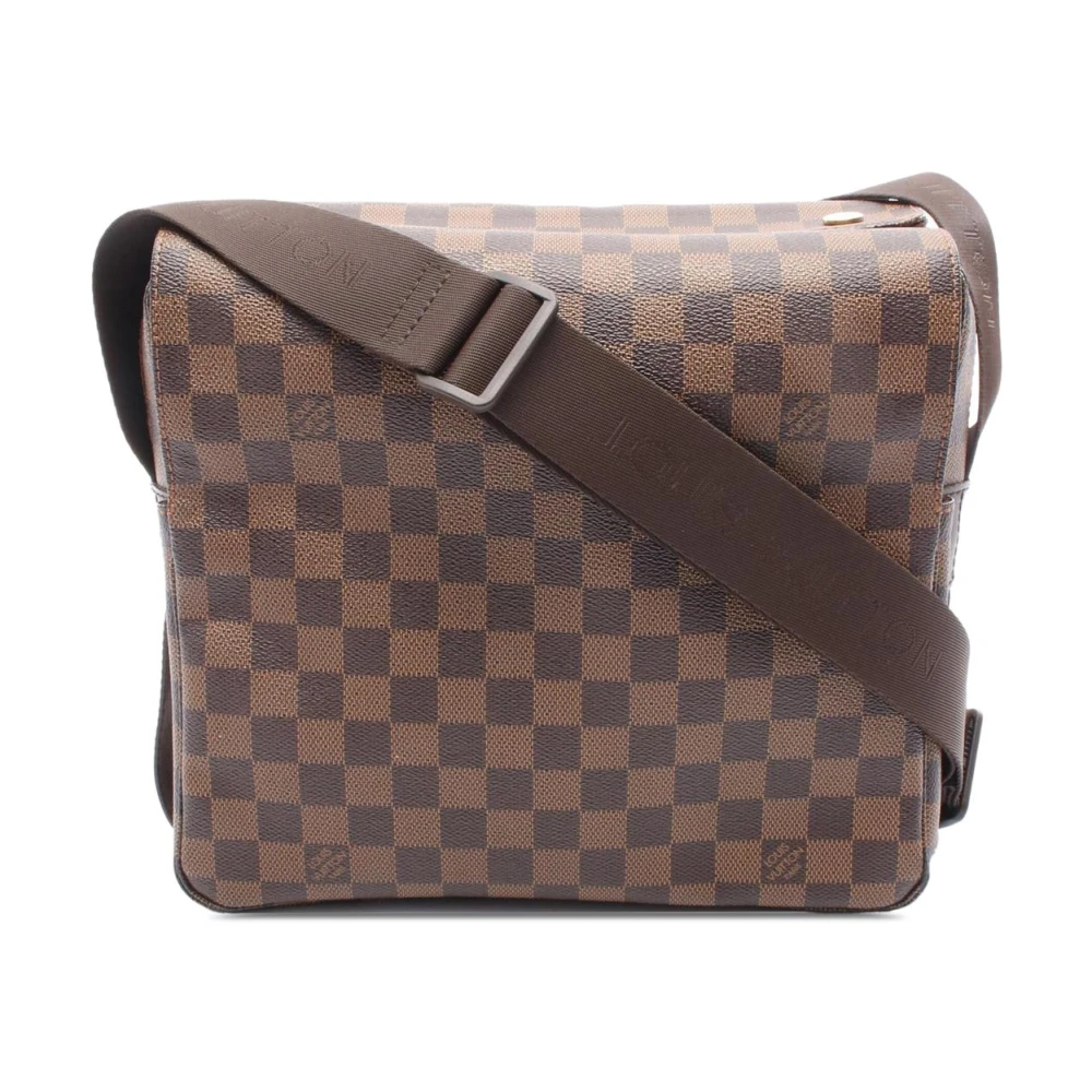 Louis Vuitton Vintage Women's Brown Pre-Owned Damier Ebene Canvas Messenger Bag