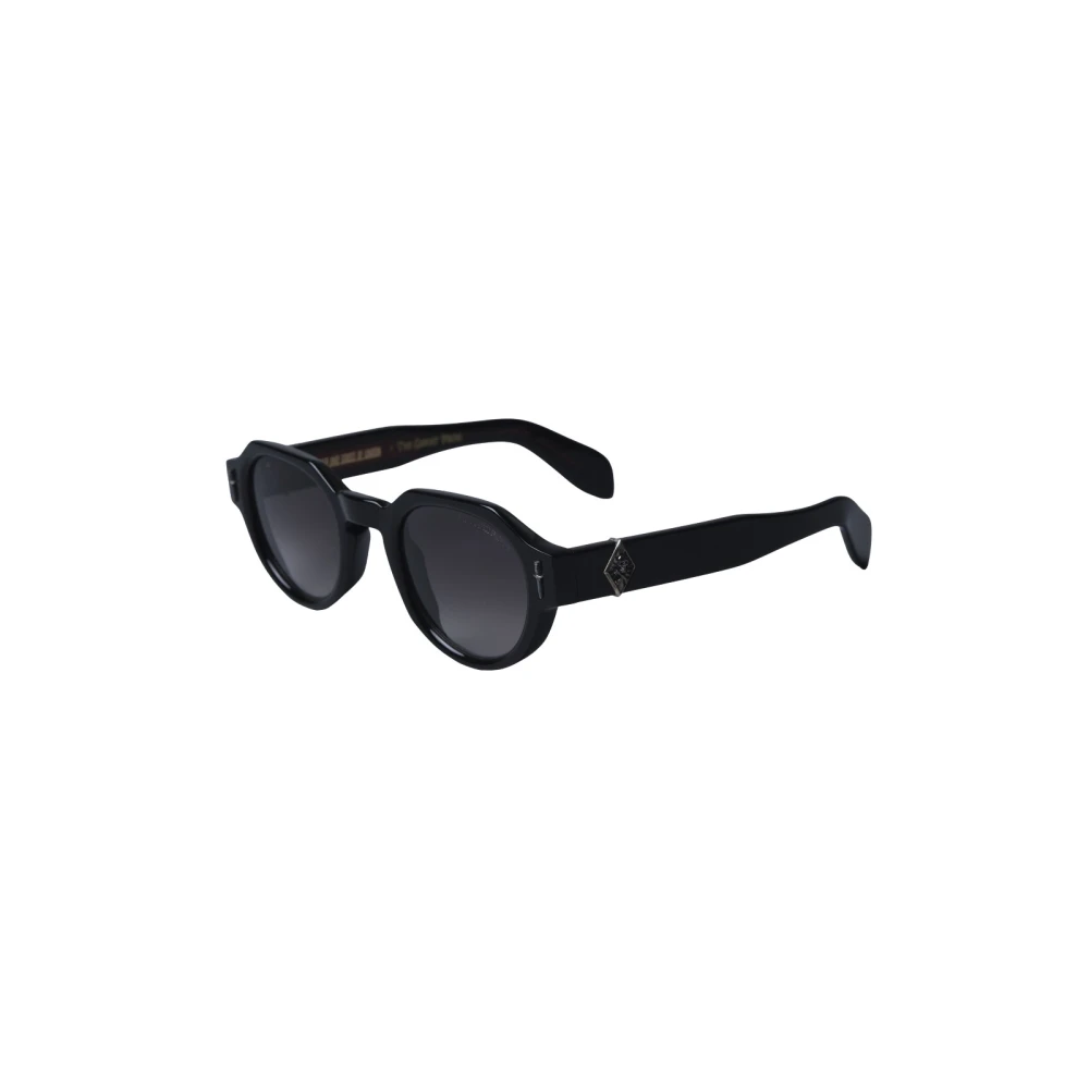 Cutler And Gross Unisex Black Gfsn-006 Round Sunglasses - Sunglasses - One Size- Accessories