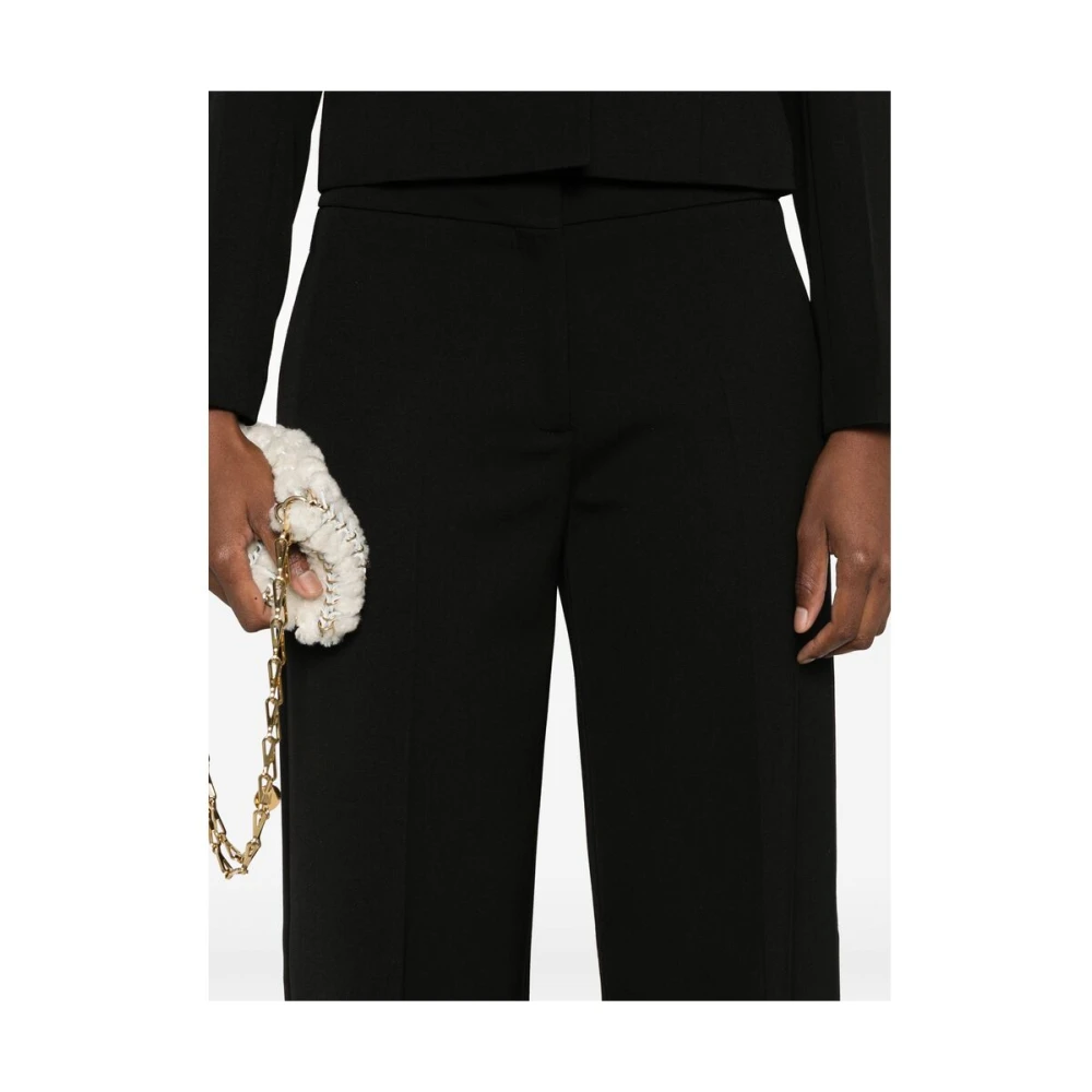 Calvin Klein Zwarte op maat gemaakte keperbroek Black Dames