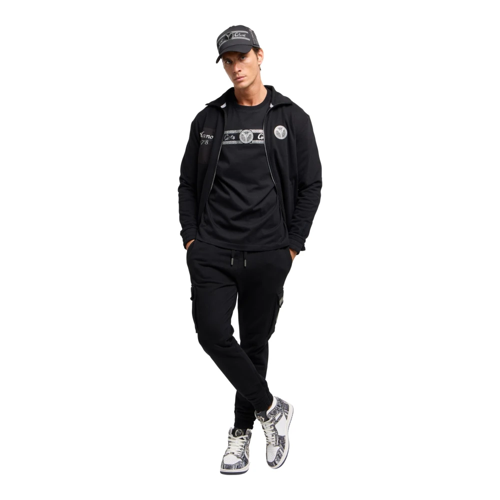 carlo colucci Oversize Tee Shirt Black Heren