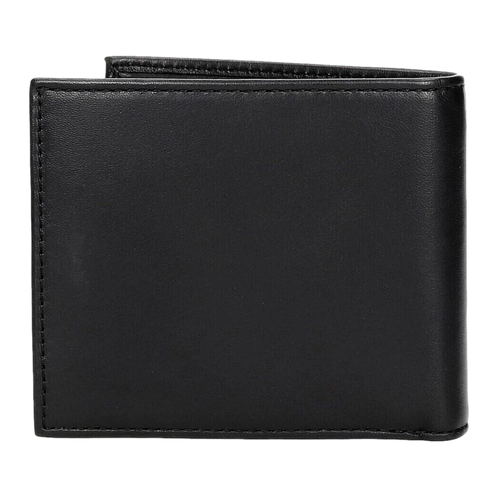 Hugo Boss Heren Portemonnee Randy Zwart Leer Black Heren