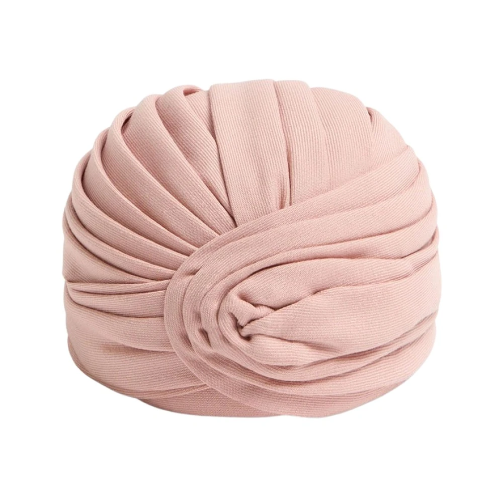 Valentino Garavani Elegante Zijden Tulband Hoofdband Pink Dames