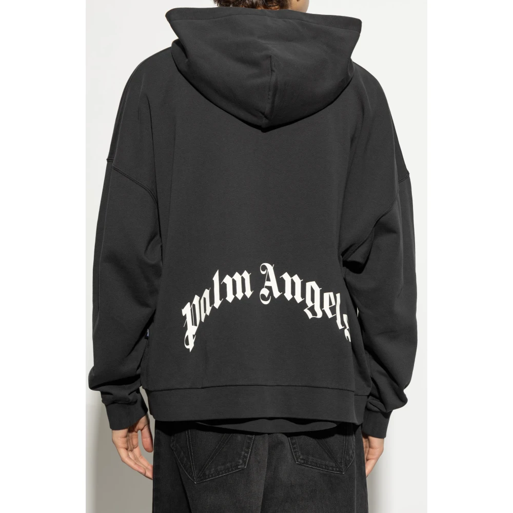 Palm Angels Hoodie Black Heren