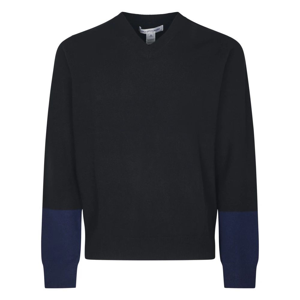 Comme Des Garçons Herren Schwarz Comme Des Garcons Sweaters
