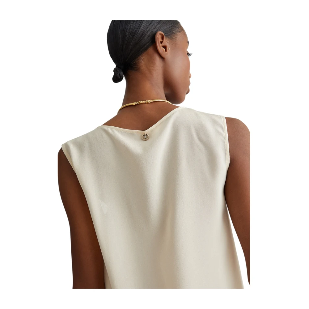 Liu Jo Stijlvolle TOP voor modeliefhebbers Beige Dames