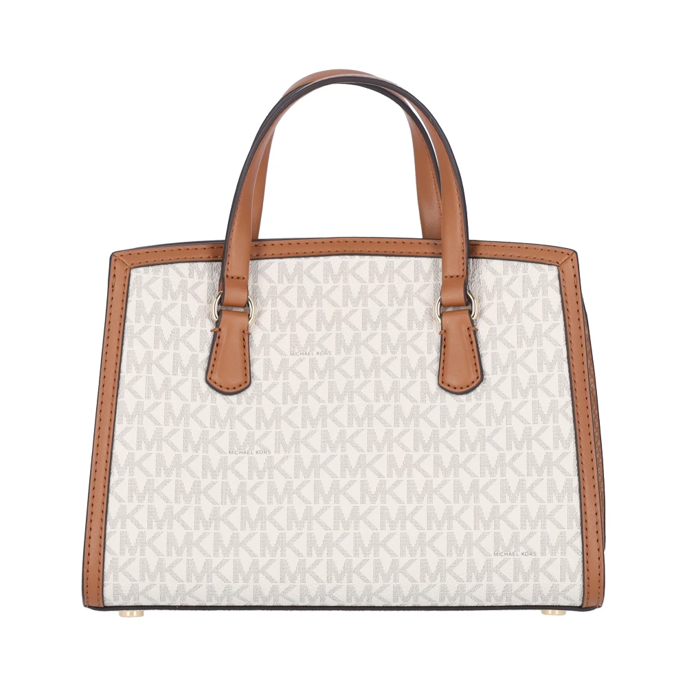 Michael Kors Witte Messenger Tas White Dames