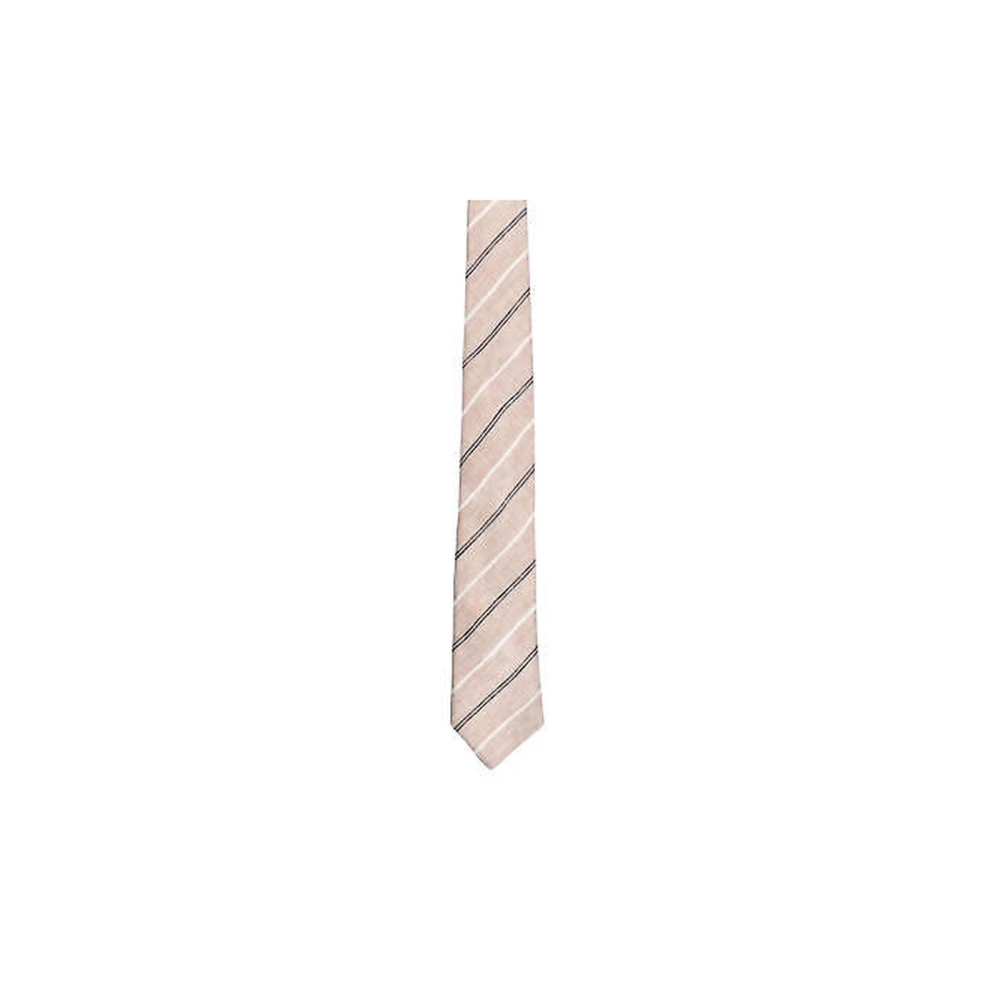 Brunello Cucinelli Men's Striped Silk Tie