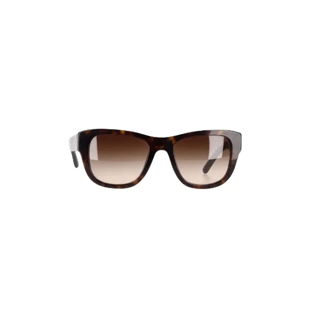 Dolce & Gabbana Pre-owned Acetate sunglasses Brown Heren